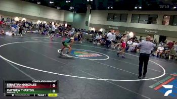 106 lbs Round 4 (16 Team) - Sebastian Gonzalez, Eagle Empire Black vs Matthew Thaxton, Wakulla