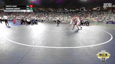 B6A-285 lbs 1st Place Match - Destry Lujan, Yukon vs Redmond Lindsey, Bixby