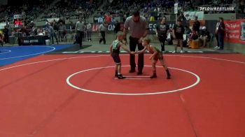 40 lbs Consolation - Luke Olsen, Henryetta Knights WC vs Jaxon Wolfenberger, Icefighter U