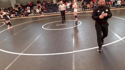 121-131 lbs Cons. Round 1 - Peyton Cock, 308 Wrestling Academy vs Joslynn Peters, Northwest
