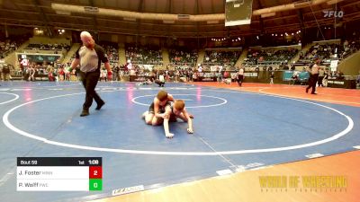 70 lbs Round Of 16 - Jett Foster, Minnesota Elite vs Pierson Wolff, Powerhouse Wrestling Club