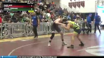 182 lbs Cons. Round 2 - Daniel Serrano, Slam! Nevada vs Sage Adie, Douglas