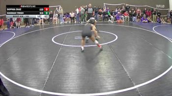 100 lbs Cons. Round 1 - Hannah Trinh, West Linn vs Sophia Diaz, Aloha