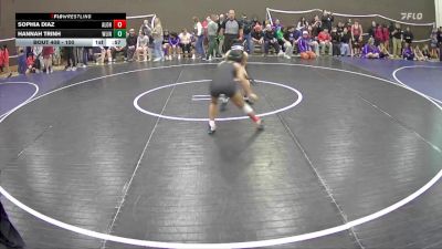 100 lbs Cons. Round 1 - Hannah Trinh, West Linn vs Sophia Diaz, Aloha