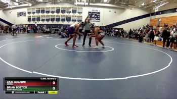 285 lbs Cons. Round 3 - Brian Bostick, North Royalton vs Zain Alqadhi, Green