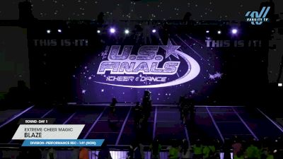 Extreme Cheer Magic - Blaze [2023 L2 Performance Rec - 14Y (NON) Day 1] 2023 The U.S. Finals: Myrtle Beach