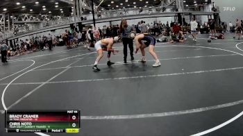 132 lbs Round 4 (8 Team) - Chris Noto, Team Shutt Garnett Trained vs Brady Cramer, VA Team Predator
