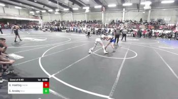 130 lbs Consi Of 8 #2 - Gunner Haelbig, Snowflake Lobos vs Canin Ansley, Wlv Jr Wrestling