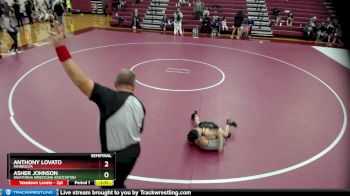 53 lbs Semifinal - Anthony Lovato, Minnesota vs Asher Johnson, Owatonna Wrestling Association