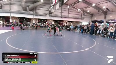 138 lbs 5th Place Match - Kaelyn Reynolds, Righteous Wrestling Club vs Alivia Gillespy, Takedown-City Wrestling