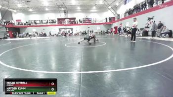 149 lbs Champ. Round 3 - Hayden Kuhn, Ashland vs Micah Cotrell, Findlay
