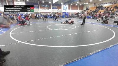 285 lbs Quarterfinal - Jonathan Letona, Mayfair vs Santiago Herrera, Colony