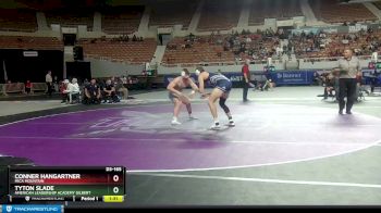 D3-165 lbs Quarterfinal - Conner Hangartner, Mica Mountain vs Tyton Slade, American Leadership Academy Gilbert