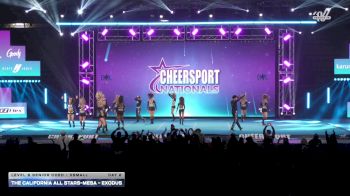 California All Stars - Exodus [2026 L6 Senior Coed - XSmall Day 2] 2026 CHEERSPORT National All Star Cheerleading Championship
