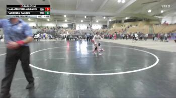 91 lbs Cons. Round 1 - Addyson Fanguy, Stars Wrestling Club vs Annabelle Ireland Bailey, Warefare Wrestling