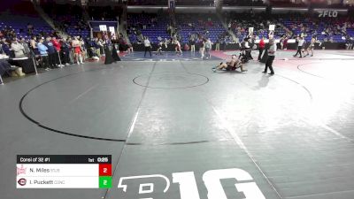 190 lbs Consi Of 32 #1 - Noah Miles, Saint John's vs Isaiah Puckett, Concord