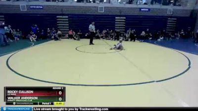 43 lbs Round 2 - Rocky Cullison, Lil Mavs vs Walker Anderson, Emmett Wrestling Club