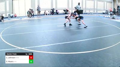 54 lbs Quarterfinal - Caleb Johnson, Rancho Bernardo WC vs Gabriel Myers, LV Bears WC