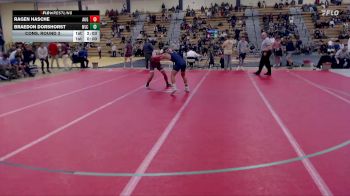 157 lbs Cons. Round 3 - Ragen Hasche, Augustana vs Braedon Dorshorst, Wisconsin-La Crosse