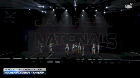 House of Legends - ANTE UP [2026 L1.1 Tiny - PREP - A DAY 1] 2026 JAMfest Cheer Super Nationals