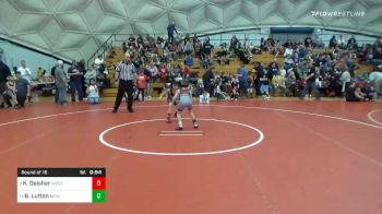 60 lbs Prelims - Kaison Deisher, West Allegheny vs Braxton Lutton, Beaver