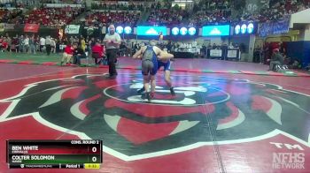 A - 126 lbs Cons. Round 2 - Colter Solomon, Havre vs Ben White, Corvallis