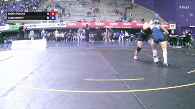 160 lbs Placement Matches (16 Team) - Aine Moffit, Augustana (IL) vs Talia Robles, Elmira College
