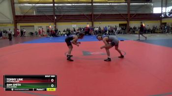120 lbs Cons. Round 5 - Tommy Link, Malvern Prep vs Sam Smith, Stillwater
