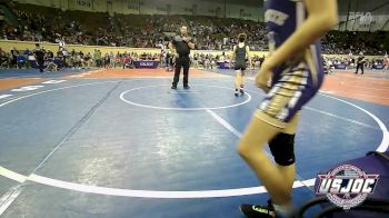 73 lbs Quarterfinal - Wyler Allen, Lions Wrestling Academy vs Anthony Martinez, Mesquite Wrestling Club