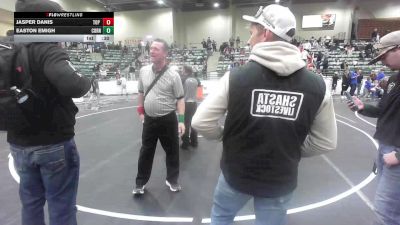 78 lbs Consolation - Jasper Danis, Top Fuelers WC vs Easton Emigh, Corning Sharks