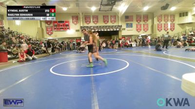 105 lbs Rr Rnd 3 - Kyndal Austin, Sperry Wrestling Club vs Raelynn Edwards, Bristow Wrestling