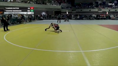 80 lbs Cons. Round 2 - Camden Batton, Farmington vs Kouper Beermann, Wabasso