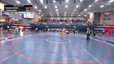 132 lbs Round 5 - Landon Song, Frisco Memorial vs Joshua Brooks, Allen White