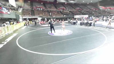 126 lbs 1st Place Match - Xander Fronhofer, Beat The Streets - Los Angeles vs Ojani Sandez