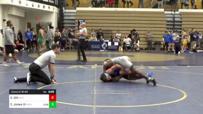 149 lbs Consi Of 16 #2 - Carter Gill, Buffalo vs Clayton Jones III, Michigan State