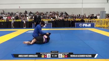 Nicholas Alexander Vazzana vs Angelo Dante Andreazzoli 2025 World Master IBJJF Jiu-Jitsu Championship