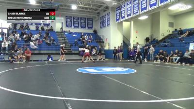 174 lbs Champ. Round 1 - Josue Hernandez, Cornell College vs Chad Blanke, ISU Wrestling Club