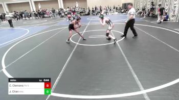 95 lbs Consi Of 16 #2 - Caleb Clemans, FW Spartans vs Jayren Chan, Ayala Smash