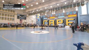 175 lbs Semifinal - Keenan Duffy, Tower Hill Hs vs Sloan Makoujy, Wilmington Friends H S