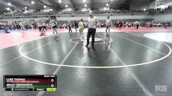 175 lbs Cons. Round 2 - Luke Thomas, Willard Youth Wrestling Club-AAA vs Brady Brengarth, Columbia Wrestling Club-AAA