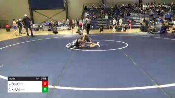 90 lbs Consolation - Logan Potts, Unattached vs Owen Knight, Grindhouse Wrestling