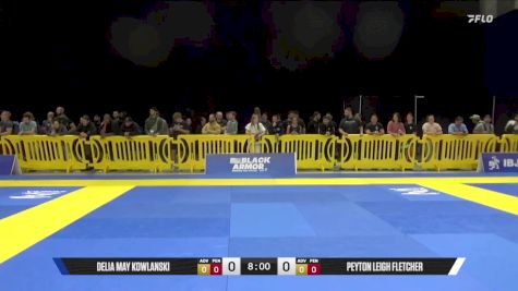 Peyton Leigh Fletcher vs Delia May Kowlanski 2025 Pan IBJJF Jiu-Jitsu No-Gi Championship