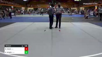 49 lbs Rr Rnd 2 - Braxten Giedd, Legends Of Gold vs Karter Wright, Punisher Wrestling Company