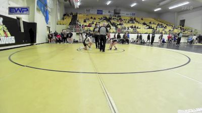 110 lbs 3rd Place - Hannah Silvers, Grove vs Jaylyn Lazzerini, Broken Arrow Girls HS