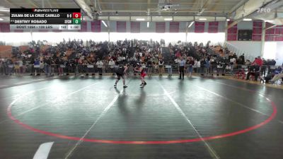 138 lbs Consolation - Zulma De La Cruz Carillo, New Bedford vs Destiny Rosado, Springfield Central (W)