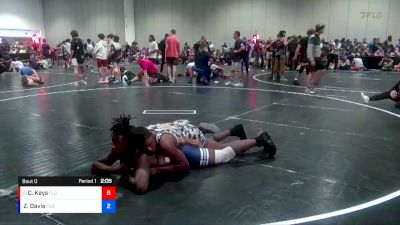 195 lbs Cons. Semi - Cameron Keys, Florida vs Zahquel Davis, Florida