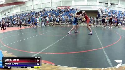 145 lbs Cons. Round 2 - Lonnez Smith, IL vs Kobey Elkins, IL