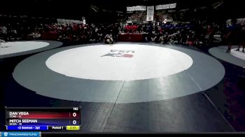 182 lbs Placement Matches (16 Team) - Dan Vega, TCWA vs Mitch Seeman, OCWA