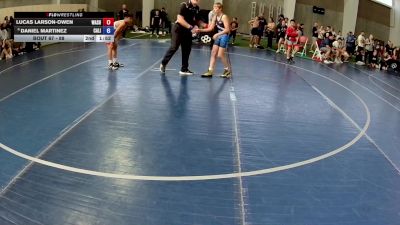 100 lbs Quarters - Manny Novelli, Alaska vs Caleb Klotz, Colorado