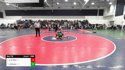 165 lbs Cons. Round 2 - Jaden Griffin, Paramount vs Thomas Jimenez, Bonita`